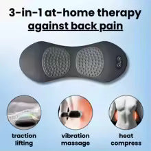 3-in-1 Heated Back Massager-Soothing Comfort Anytime